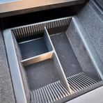 Tesla Model Y Juniper Orta Konsol Organizer Çekmece – 3D-Baskılı, Küçük Eşya Düzenleyici (Bozuk Para, Kart, Anahtar) (Siyah)