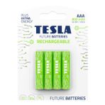 Tesla Şarj edilebilir pil AAA (HR03, mikro kurşun kalem pili, blister) 4 adet