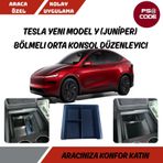 Tesla Yeni Model Y Juniper Bölmeli Orta Konsol Düzenleyici Araç