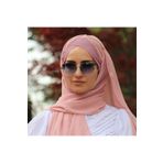 tessetür Bone diyarı Titi Pratik Çapraz Hazır Şal Gül Kurusu