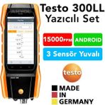 Testo 300 LL 15000 PPM Yazıcılı Baca Gazı Analiz Cihazı