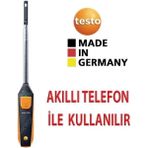 Testo 405I Akıllı Telefon ile Kullanılabilen Hot Wire Anemometre - Yok