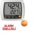 Testo 608-H2 Çok Hassas Sıcaklık ve Nem Ölçer Alarmlı Termohigrometre