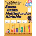Tests matemáticos cronometrados Suma Resta Multiplicación División: Operaciones y Cálculo Mental para alumnos de primaria a partir de 7 años