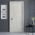 Teta Home Buz Meşe Melamin Kapı 77x203 Cm Oda Kapısı