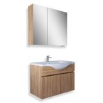 Teta Home Kahire 65 cm MDF Banyo Dolabı Seti
