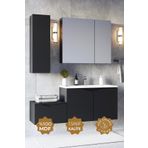 Teta Home Manila 100cm Mdf Banyo Seti + Boy Dolap