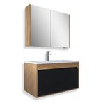 Teta Home Mersin 65 Cm Mdf Banyo Dolabı Seti