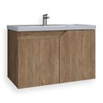 Teta Home Napoli 65 Cm Mdf Banyo Lavabolu Alt Dolap Meşe