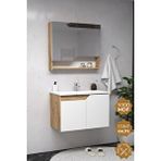 Teta Home Napoli 80 Cm Mdf Banyo Dolabı Seti Çam