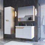 Teta Home Napoli 80 Cm Mdf Banyo Dolabı Seti