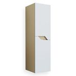 Teta Home Napoli Mdf Banyo Boy Dolabı Krem-Beyaz