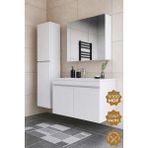 Teta Home Tokyo 100 Cm Mdf Banyo Dolabı Seti + Boy Dolabı Beyaz