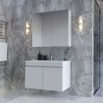 Teta Home Tokyo 65 cm MDF Beyaz Banyo Dolabı Seti
