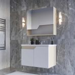 Teta Napoli 65 cm Mdf Banyo Dolabı Seti