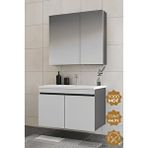 Teta Tokyo 80 cm Antrasit Mdf Banyo Dolabı Seti