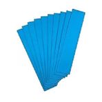 Tetas Kırtasiye Ticon Krapon Kağıdı 50X200 cm Turkuvaz 25 Rulo - Renkli
