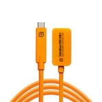 Tether Tools TetherBoost Pro USB-C Çekirdek Denetleyici Uzatma Kablosu - USB-C Kablosu için Uzatma (Turuncu)