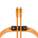 Tether Tools TetherPro Optima 10G USB Özel Veri Aktarımı, 15' (4.6M) Düz - Düz Kablo - Turuncu