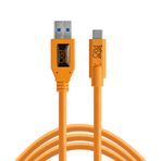 Tether Tools TetherPro USB 3.0 to USB-C Bağlantı Kablosu 15' (4.6m) DSLR Kamera, Turuncu