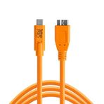 Tether Tools TetherPro USB-C to 3.0 Micro-B - Bağlantı Kablosu 15' (4.6m) DSLR Kamera, Turuncu
