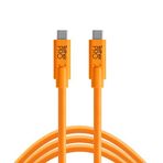 Tether Tools TetherPro USB-C to USB-C 3' DSLR Kamera Bağlantı Kablosu, 1 m, Turuncu