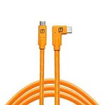 Tether Tools TetherPro USB-C - USB-C Dik Açılı Kablo (Turuncu)