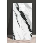 Tetik 10 Adet 60X30 Kendinden Yapışkanlı Pvc Duvar Paneli, Beyaz, 30 X 61, Mr19022