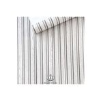 Tetik Bien Exclusive Lambri Desenli Duvar Kağıdı 2692, Beyaz, 100 X 110