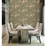 Tetik Duvar Kağıtları ADAWALL SIGNATURE ÇİÇEKLİ DUVAR KAĞIDI (10M2) 106 x 10 YEŞİL