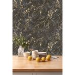 Tetik Füme Mermer Desenli Duvar Kağıdı, Çok Renkli, 53 X 1000