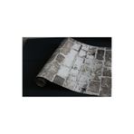 Tetik Tuğla Desenli Duvar Kağıdı, Gri-Bej, 100 X 110