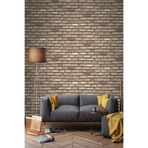 Tetik Zümrüt Exclusive Tuğla Desenli Duvar Kağıdı 9030-1, Kırmızı, 100 X 110