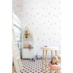 Tetik Zümrüt Kids Duvar Kağıdı 415-1, Beyaz, 100 X 110