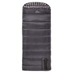 TETON Sports Fahrenheit Standart Uyku Tulumu; Aile Kampı için Harika, Gri Pamuk Astar, 203 cm x 83 cm, Normal / 0F/-18C Sol Fermuar