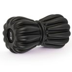 TETOP（テートップ） TETOP Fıstık Masaj Topu 8,9 x 8,9 x 16,0 cm/0,1 kg, Çift Lakros Masaj Topu, Fizik Tedavi için Sırt Ayak Boyun Masaj Rulosu, Miyofasyal Serbest Bırakma, Derin Doku ve Tetik Noktası (Siyah)