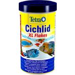 Tetra Cichlid XL Flakes - Büyük çiklitler ve diğer büyük süs balıkları için büyük pul şeklinde balık yemi, 10 l kova