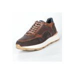 TETRİ Edmond Model Hakiki Deri El Yapımı Erkek Kahverengi Sneaker