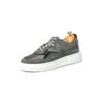TETRİ Guernica Model Hakiki Deri El Yapımı Erkek Gri Sneaker