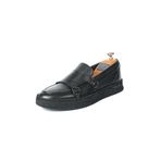 TETRİ Maro Model Hakiki Deri El Yapmı Erkek Siyah Loafer