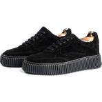 Tetri Pgup Model Deri El Yapımı Erkek Siyah Süet Sneaker Ayakkabı - 0 - Siyah
