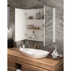 Tetto Elagante Lavobo Üstü Aynalı Banyo Dolabı 60 x 60 cm - Beyaz