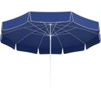 Tevalli Parasols 240 cm Elite Taşıma Çantalı Plaj Balkon Şemsiye - Lacivert - 2,5 x 2,5 m - Mavi