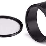 Tewise PAKET-70 35mm F2 Nikon Lens Uyumlu Filtre ve Parasoley Seti