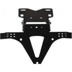 Tex 2311 Lüx Universal Katlanabilir Metal Motosiklet Plakalık Sinyal Bağlantılı