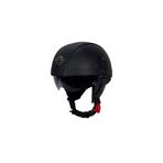 Tex 701 ZN Siyah Deri Miğfer Kask