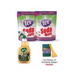 Tex Doğal Sıvı Sprey Arap Sabunu 1000 ML X Soda Matik 600 ML - Kireç Önleyici ve Yumuşatıcı
