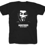 Tex-Ha Anonymous Vendetta Koleksiyonlu Maske Guy Fawkes Internet Tişört