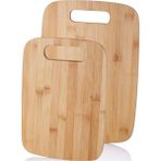 Tex Republic Balsa Bambu 2'li Kesme Tahtası-Lüx Sunum Tahtası 33X24 CM-28X20 cm (BEK1003) - 10 lt