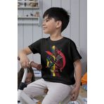 Texclusive Deadpool And Wolverine Tshirt Unisex Siyah Anne Baba Çocuk Aile Kombin Tişört